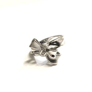 K14WG 14金 ホワイトゴールド ダイヤ リング