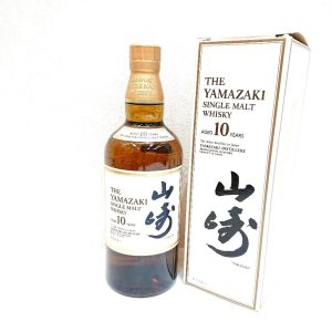 山崎 10年 ジャパニーズウィスキー 箱付き