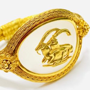 K24  デザインブレスレット 純金アクセサリー