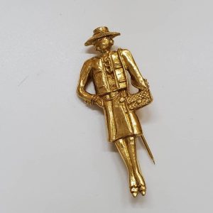 シャネル ブローチ マドモアゼル ブランド品
