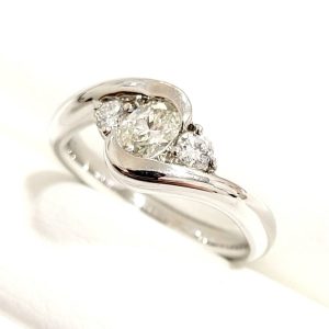 Pt900 ダイヤモンドリング 指輪 アクセサリー