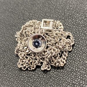 K18WGネックレス