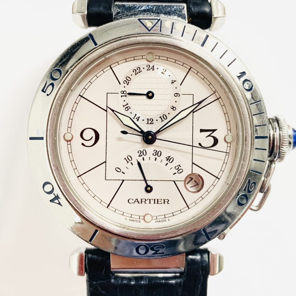 Cartier カルティエ パシャ デイト 腕時計