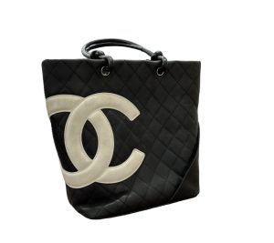CHANEL シャネル カンボン ミディアムトートバッグ
