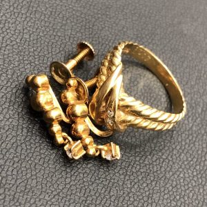 K18リング / イヤリング