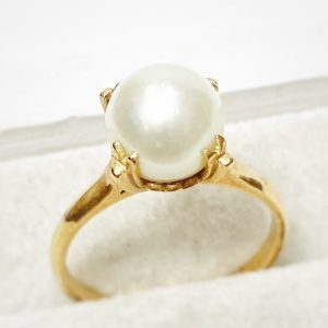 K18 パール リング