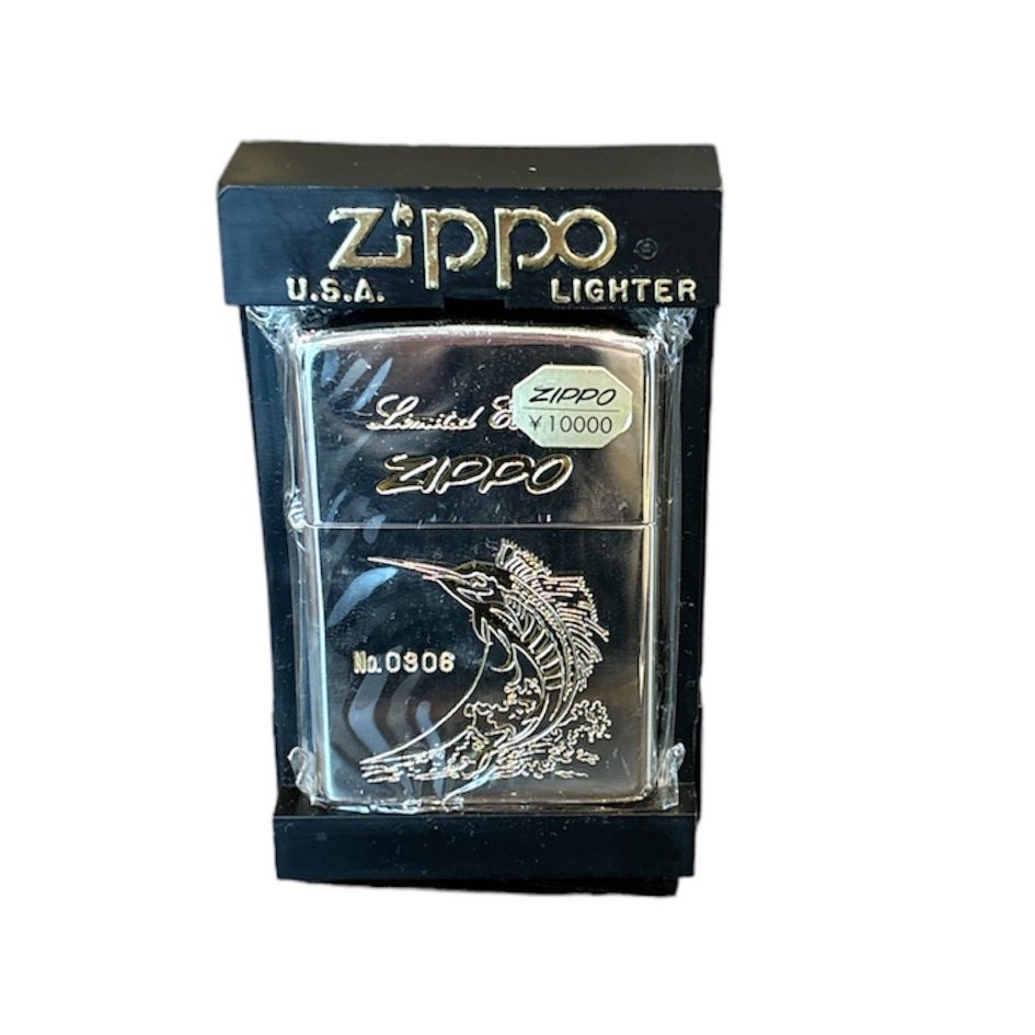 ZIPPO ‛Limited Edition by Marlin tuna′　シルバー×ゴールドカラー