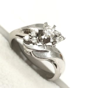 Pt900 プラチナ900 ダイヤモンドリング