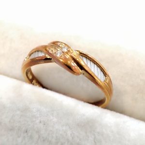 K18 Pt900 コンビリング