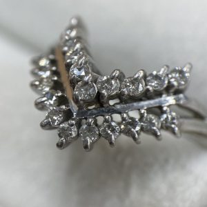 Pt900 メレダイヤ リング プラチナ900