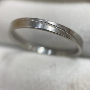 Pt900 デザインリング プラチナ900