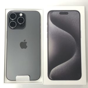 iPhone15ProMax 256GB ブラックチタニウム｜前橋市六供町