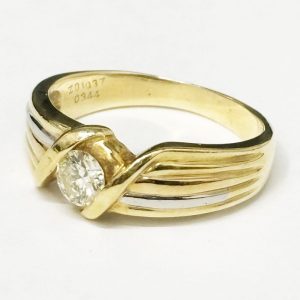 K18 Pt900 ダイヤモンド リング アクセサリー