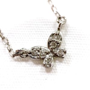 K10(10金)WG ネックレス