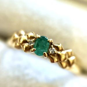 K18 エメラルドリング