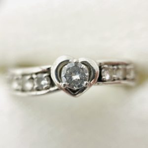 Pt900 ダイヤモンド0.52ct付き リング