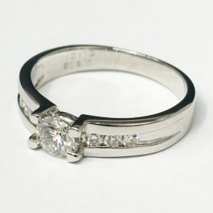 Pt950 ダイヤモンド リング