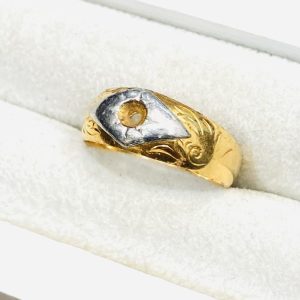 K18 Pm900 コンビ リング
