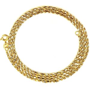 K18/Pt850 コンビネックレス