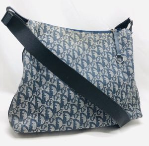 Christian Dior クリスチャンディオール トロッター柄 ショルダーバッグ