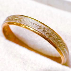 K18/Pt900(18金プラチナ900) コンビリング