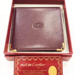 カルティエ　二つ折り財布
