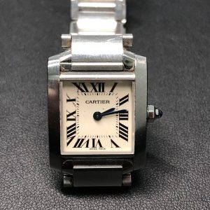 カルティエタンクフランセーズ　腕時計