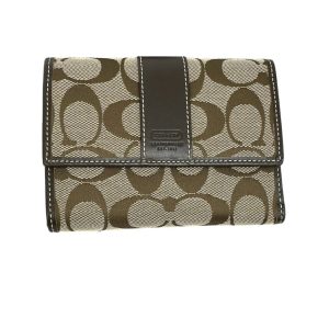 COACH 二つ折り財布 シグネチャー