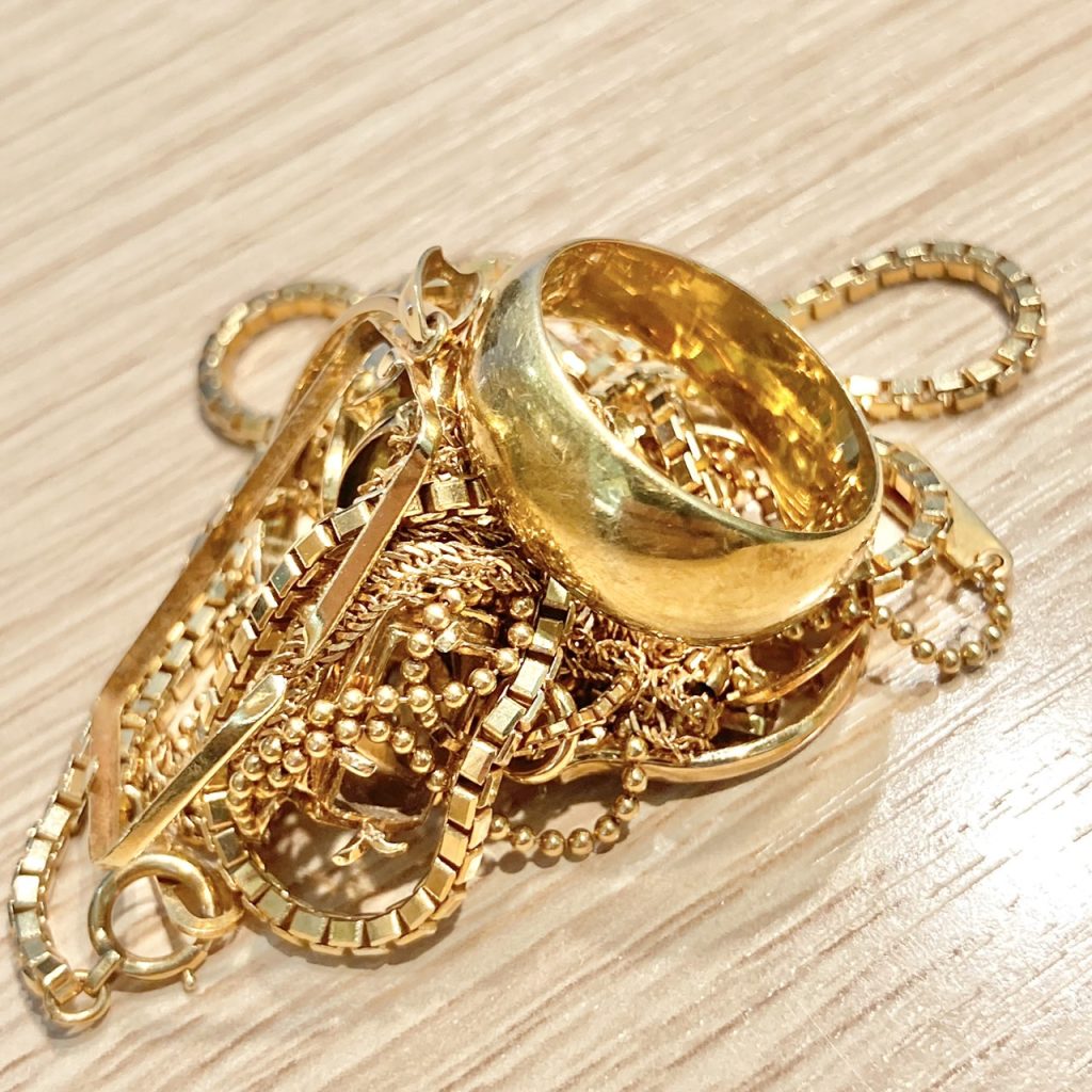 K18 リング ネックレス まとめ 金 地金の買取実績 | 買取専門店さすがや 