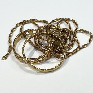 K18 18金 ネックレス・リングおまとめ