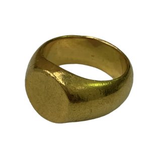 K24(24金・純金) 印台リング