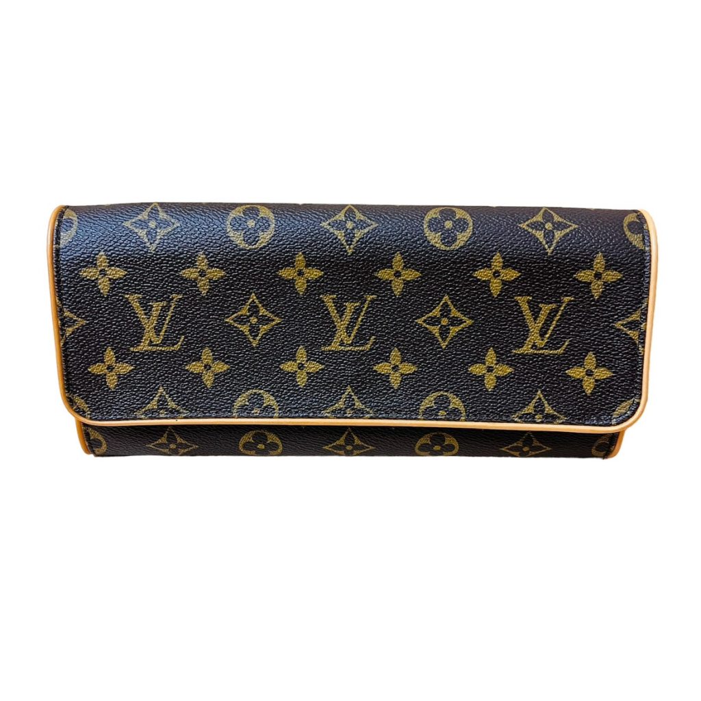 LOUIS VUITTON LV ルイヴィトン モノグラム ポシェットツインGM M51852 