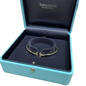 TIFFANY＆Co. ティファニー Tライン ブレスレット ダイヤモンド0.26Ct