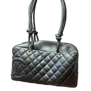 CHANEL シャネル ボーリングバッグ カンボンライン