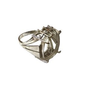 K14WG お石の外れたリング　