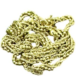 千切れ有り K18 18金 ネックレス