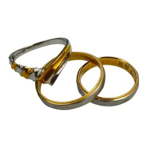 K18/Pt900 リング おまとめ