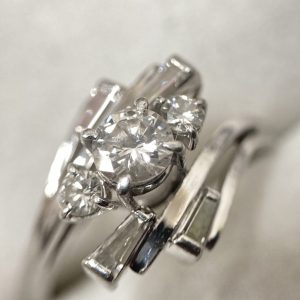 Pt900 0.32ct ダイヤモンド リング プラチナ ジュエリー