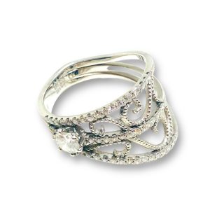 Pt900 ダイヤモンド リング