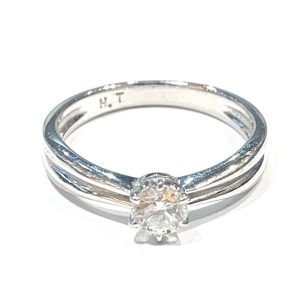 Pt900 リング ダイヤモンド 0.3ct