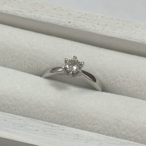 Pt900 プラチナ900 ダイヤ 0.28ct リング