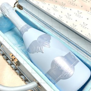 ANGEL エンジェル ドゥミセック ブルー レザータイプ