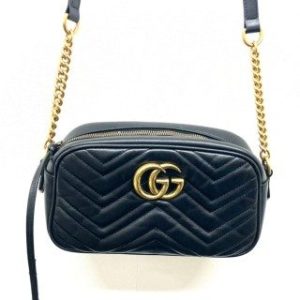 GUCCI グッチ GGマーモンド チェーンショルダーバック