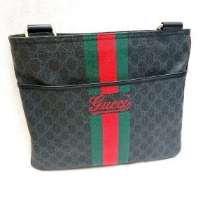 GUCCI グッチ シェリーライン サコッシュGGスプリーム ショルダーバッグ