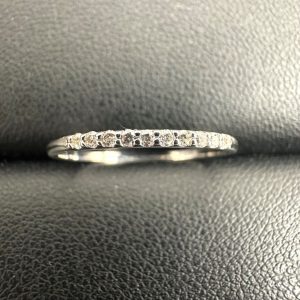 K10WG リング MD0.08ct