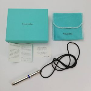 ティファニー ボールペン ネックストラップ