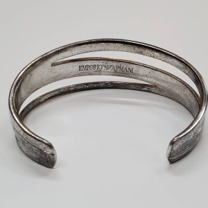 アルマーニ バングル シルバー
