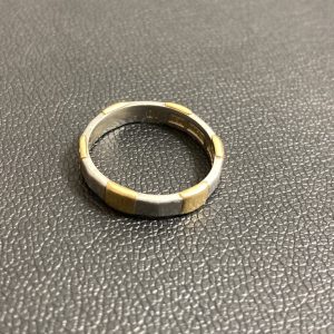 Pt900ベース/K18コンビリング