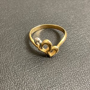 K18ベース/Pt900コンビリング