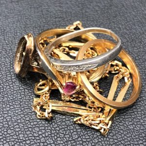 K18 /Pt900 /K18WG / リング ネックレス